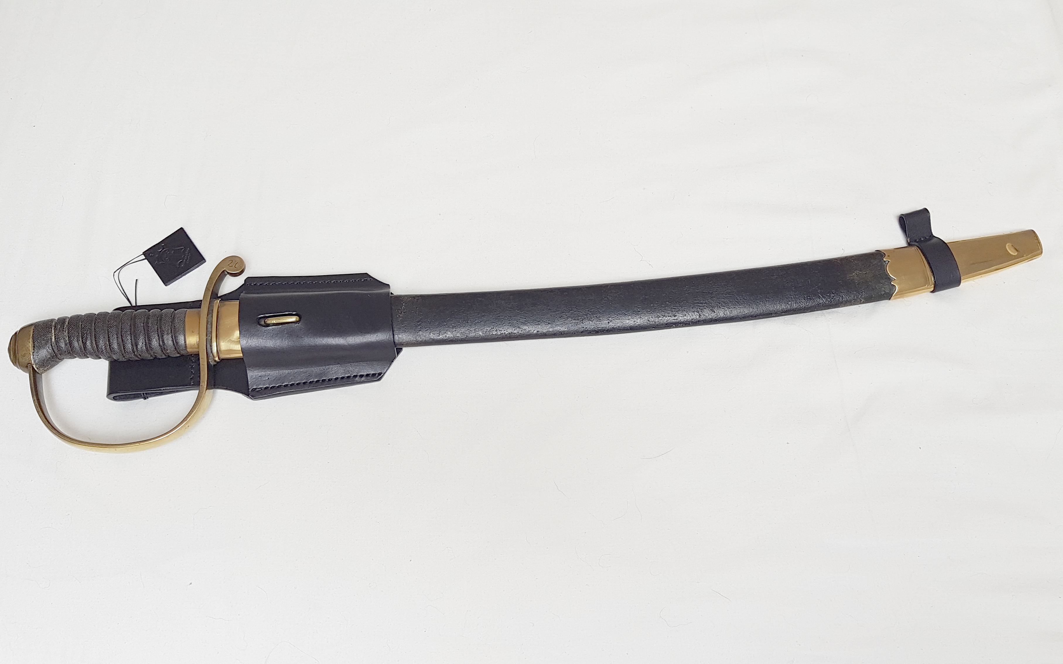 Frog (belt attachment) for a 19th Century Customs' Officer's Sword